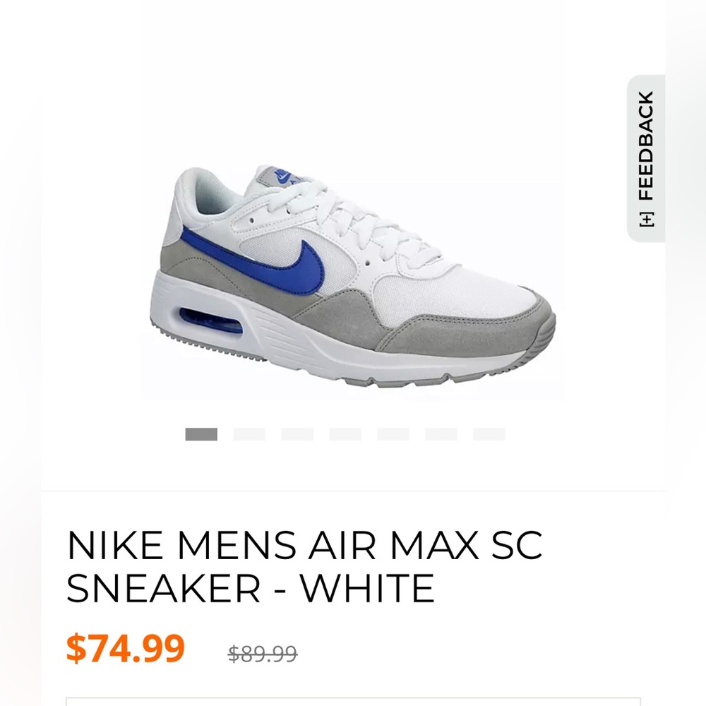 Men’s Nike Air Shoes. Gently worn.